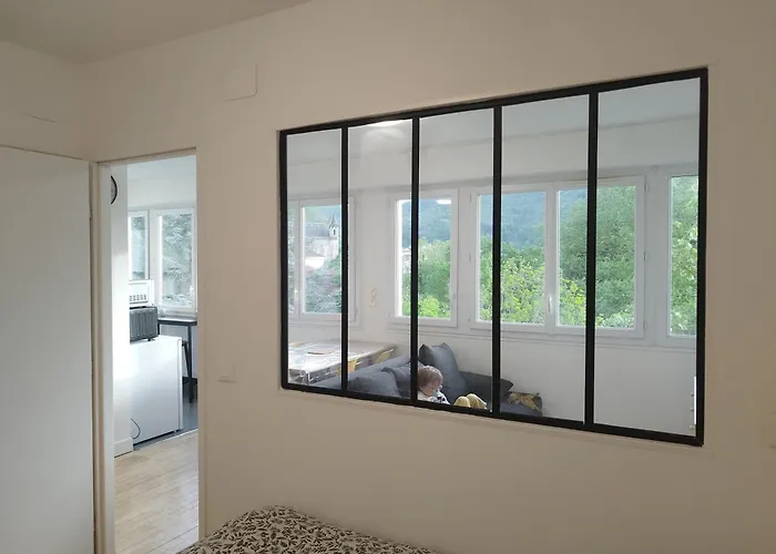 Apartamento Mistral Gagnant ! T1 Calme Avec Vue, Parking, Télétravail, Wi-fi, Proche Cv Et Gare Mazamet