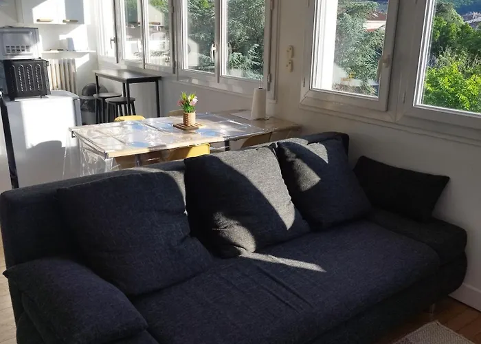 شقة Mistral Gagnant ! T1 Calme Avec Vue, Parking, Teletravail, Wi-fi, Proche Cv Et Gare مازامي