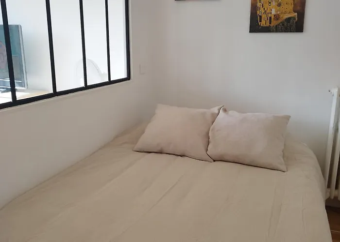 شقة Mistral Gagnant ! T1 Calme Avec Vue, Parking, Teletravail, Wi-fi, Proche Cv Et Gare مازامي